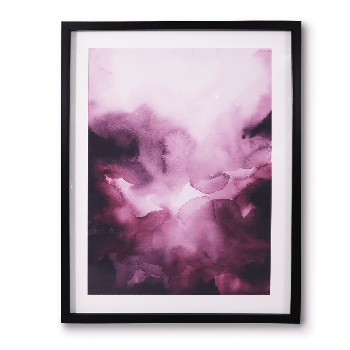 Sangria - Kristi Marié Painting Leather Gallery Black A0
