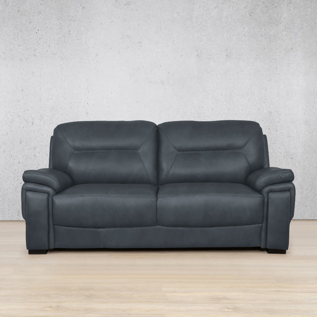 San Lorenze 3 Seater Leather Sofa Leather Sofa Leather Gallery Bedlam Blue Night