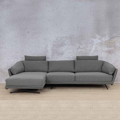 Santana Fabric Sofa Chaise Sectional 3s LHF Fabric Sectional Leather Gallery Prismatic