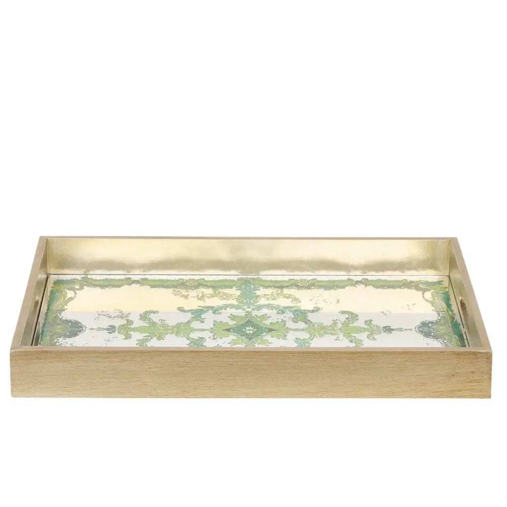 Scroll Tray - Green - Trays