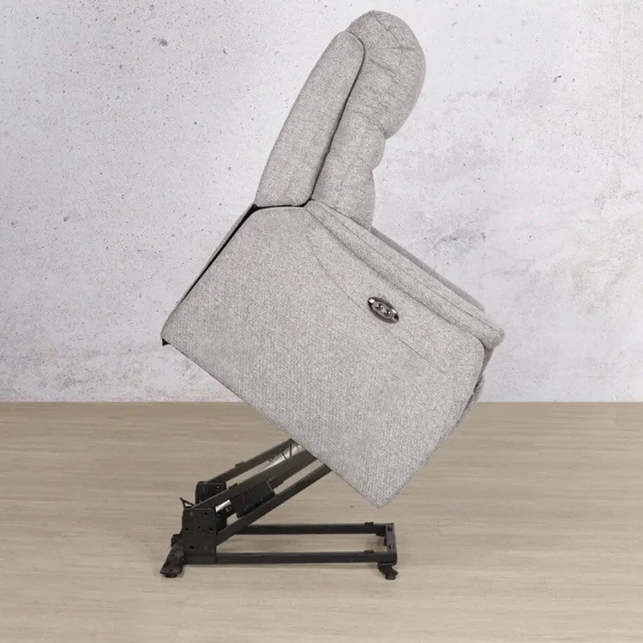 Seattle Fabric Recliner - Majestic Grey - Warehouse Clearance - Fabric Recliner