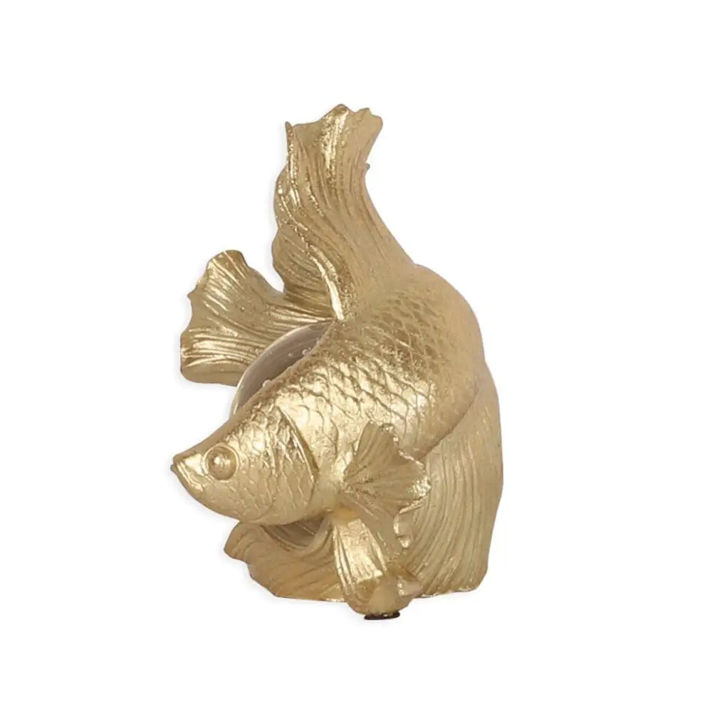 Serene Swirl Pisces On Crystal Ball - Ornament