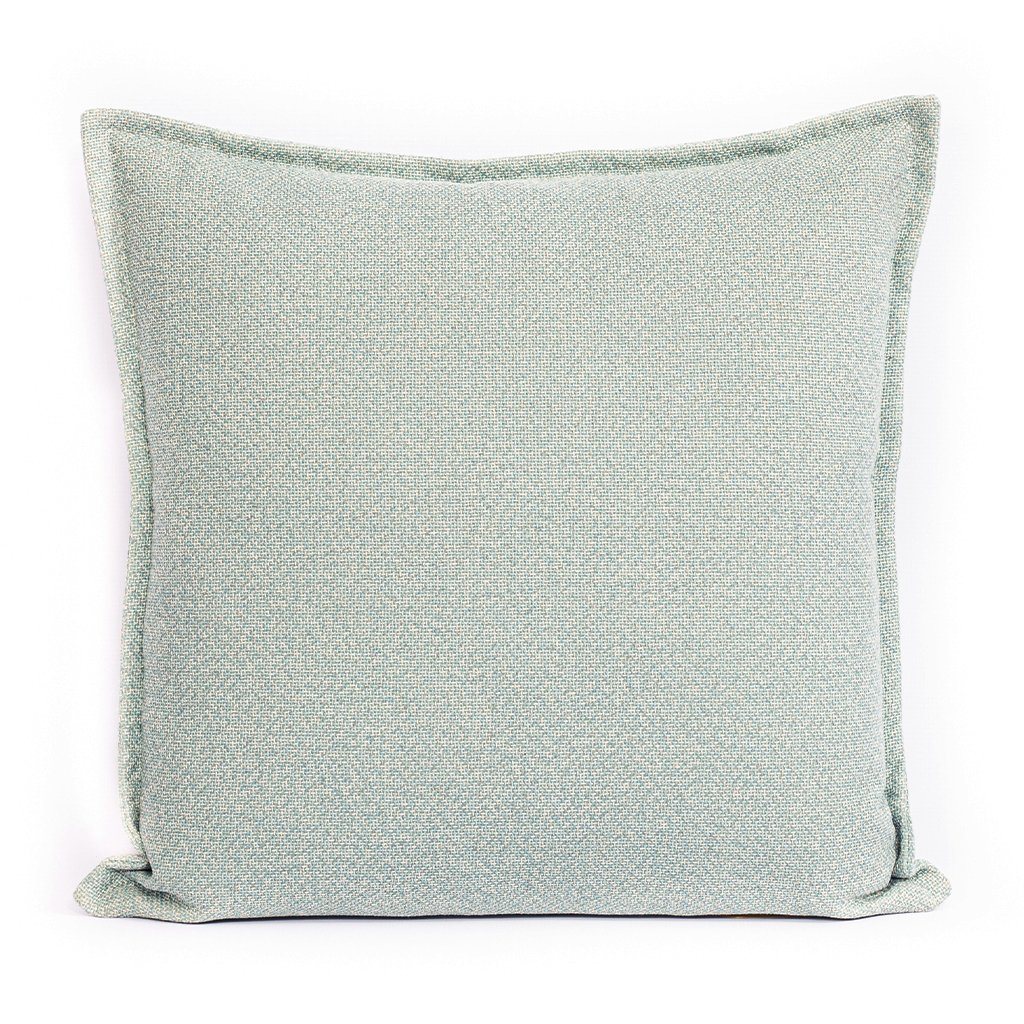 Sky Blue Cushion Cushion Leather Gallery Sky Blue 55 x 55