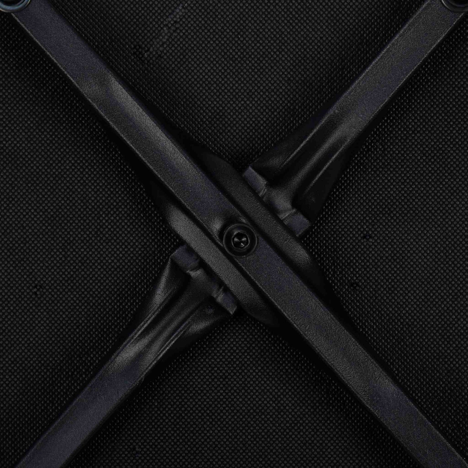 Underneath of Spencer Fabric Dining Chair - Velvet Dark with cross brace bracket support | Dining Chairs, modern dining dining chairs