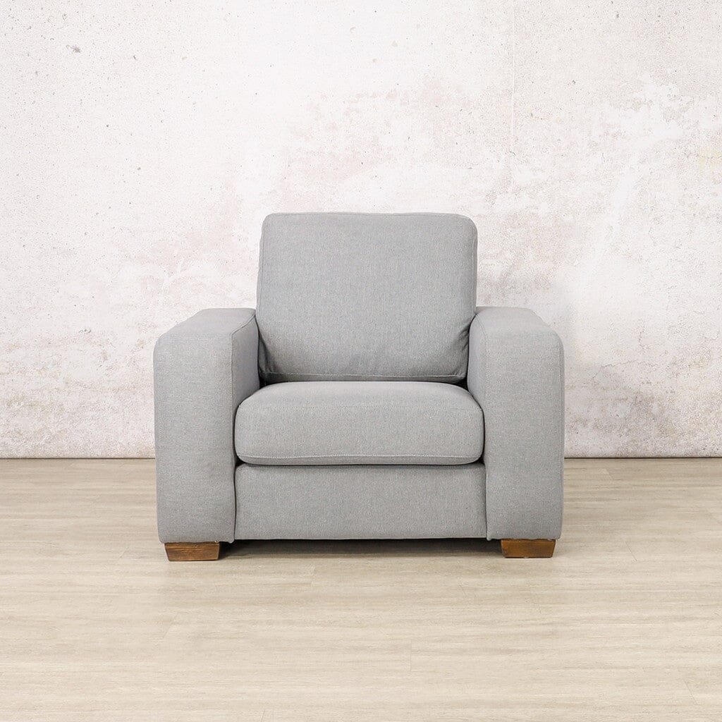 Stanford 1 Seater Fabric Sofa Fabric Sofa Leather Gallery Silver Charm