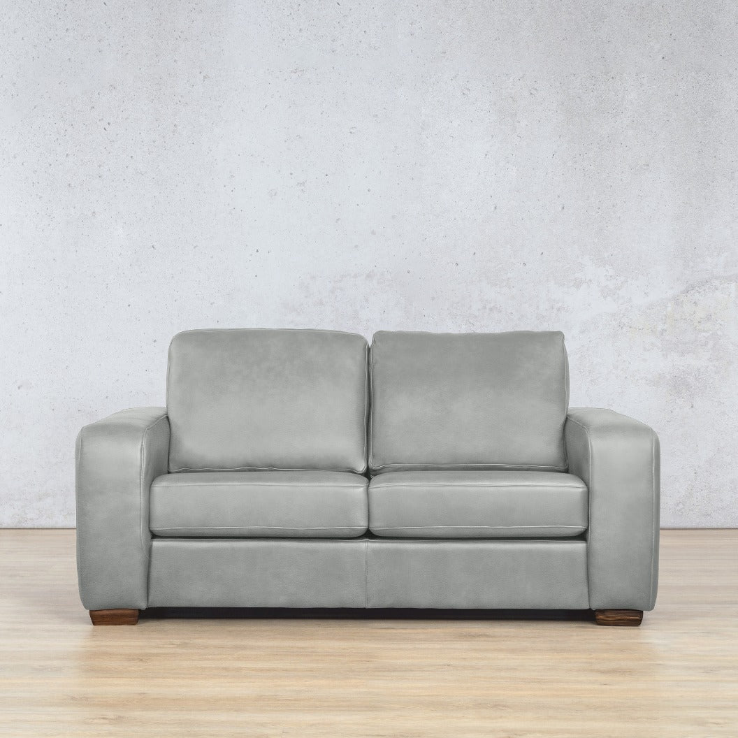 Stanford 2 Seater Leather Sofa Leather Sofa Leather Gallery Manatee Grey