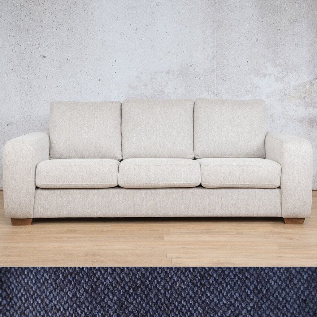 Stanford 3 Seater Fabric Sofa Fabric Sofa Leather Gallery Kenya Navy Blue
