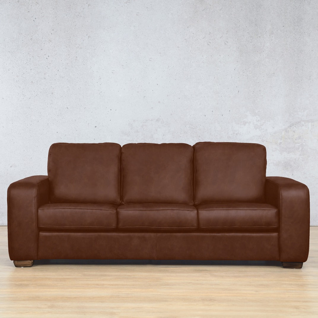 stanford 3 seater leather sofa czar royal saddle