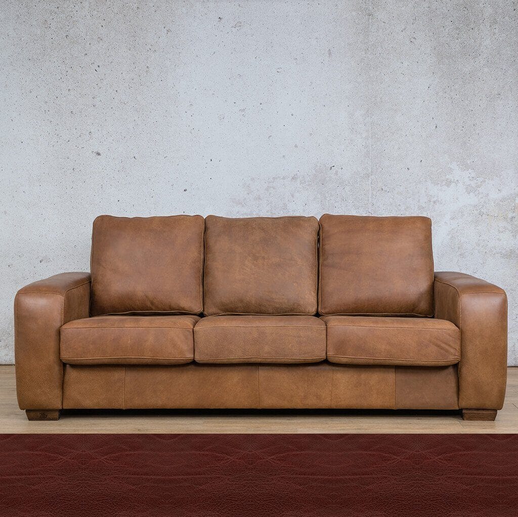 Stanford 3 Seater Leather Sofa Leather Sofa Leather Gallery Czar Ruby