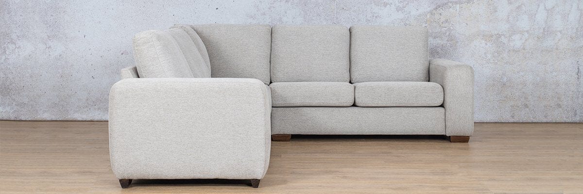 Stanford Fabric L-Sectional 5 Seater Fabric Sectional Leather Gallery
