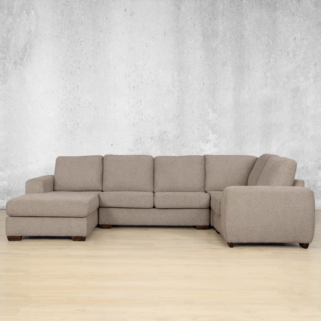 Stanford Fabric U-Sofa Chaise - LHF