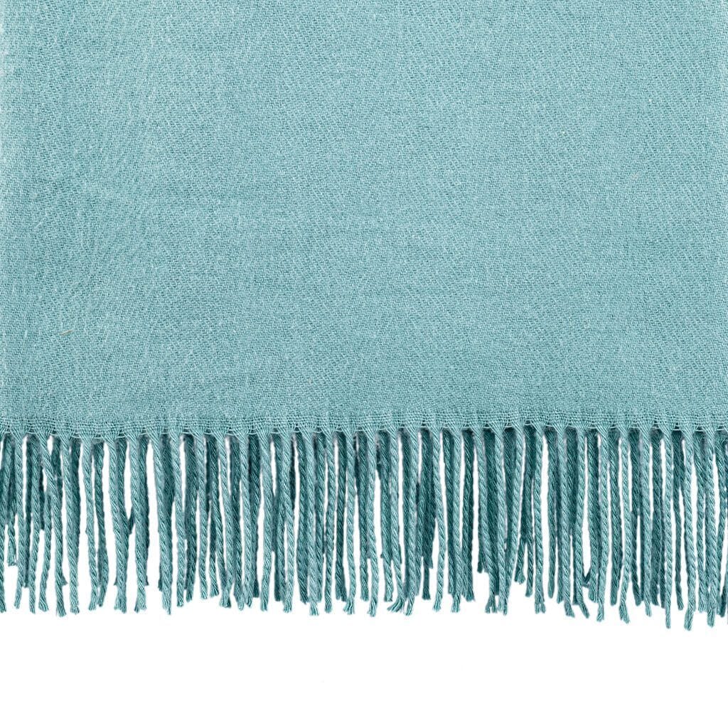 Stella Artic Blue Throw Throw Leather Gallery