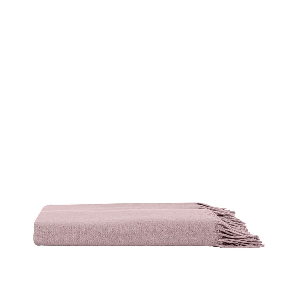 Stella Blush Rose Throw Throw Leather Gallery