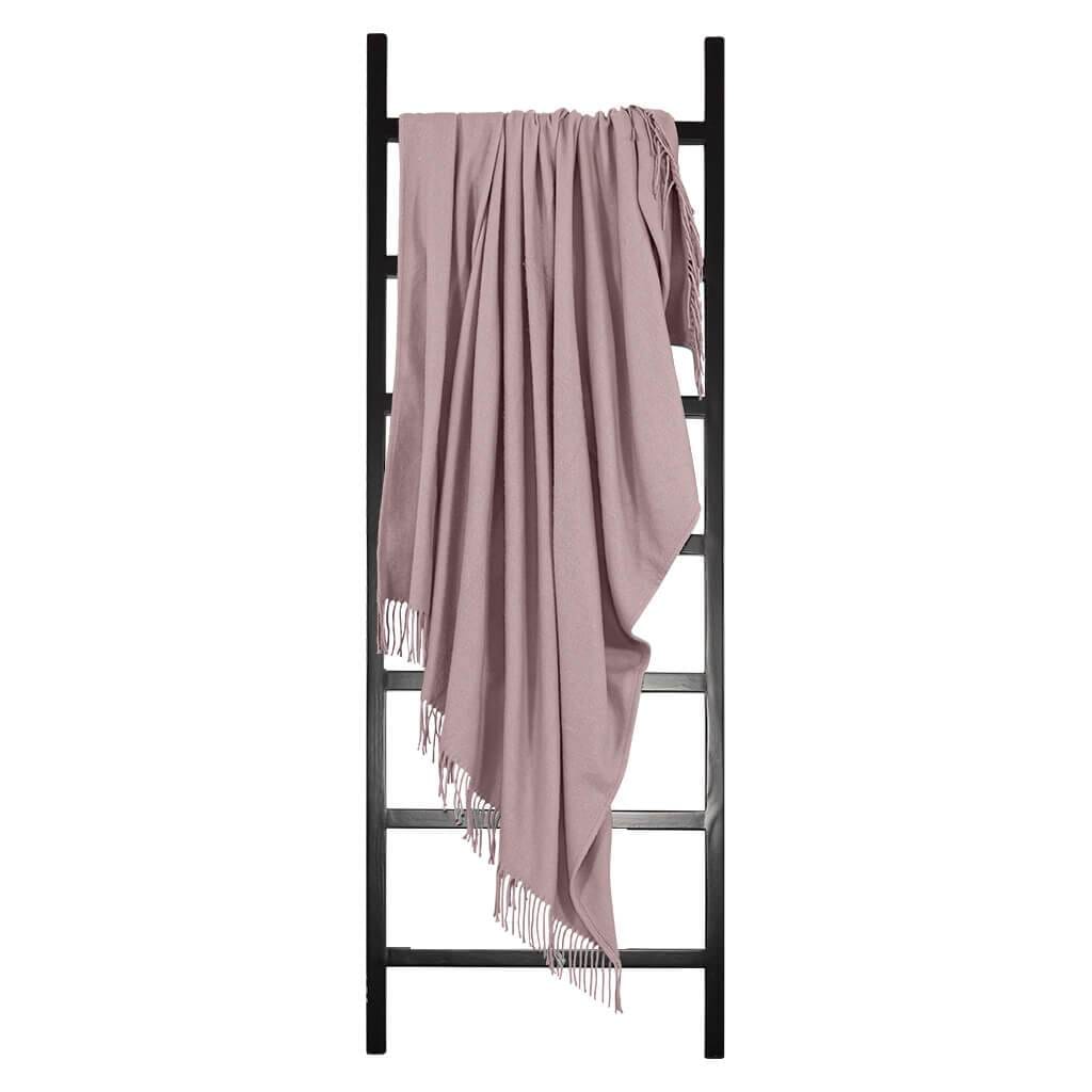 Stella Blush Rose Throw Throw Leather Gallery