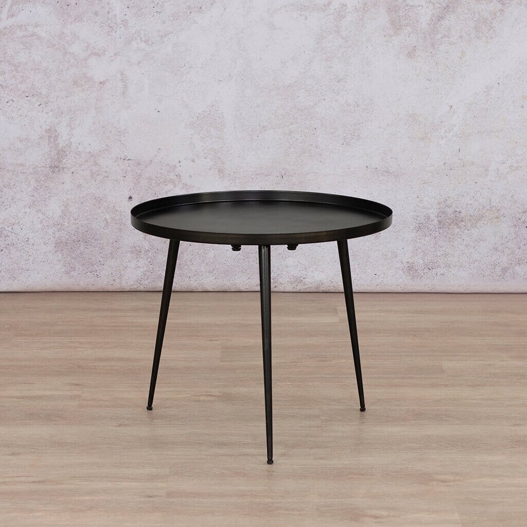 Tamara Side Tables - Set Of 3 Side Table Leather Gallery