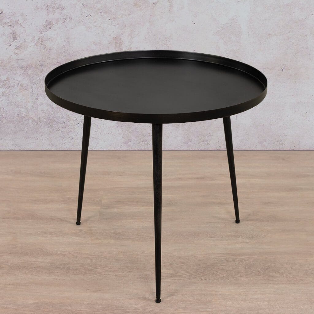 Tamara Side Tables - Set Of 3 Side Table Leather Gallery