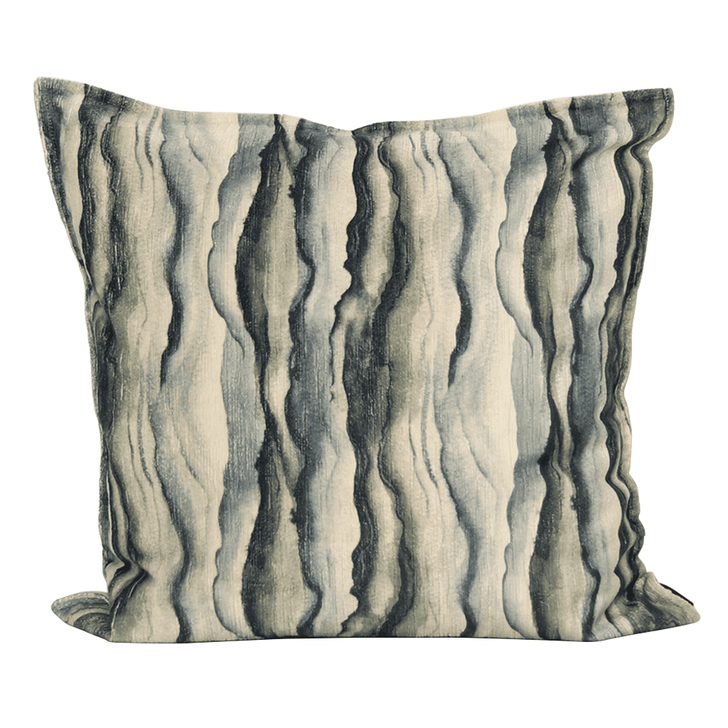Tidal Ocean Cushion Cushion Leather Gallery Green 60 x 60