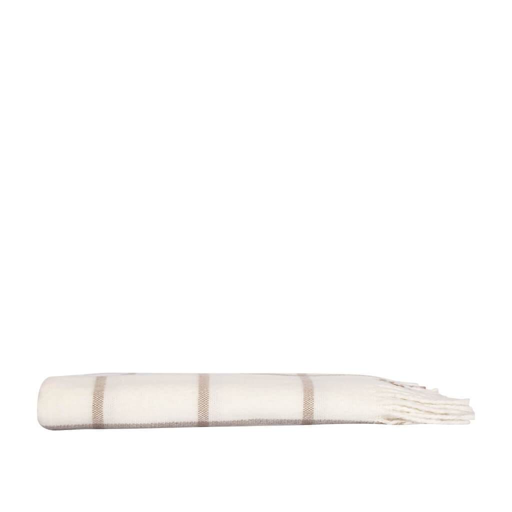 Trellis Natural Stone Throw Throw Leather Gallery