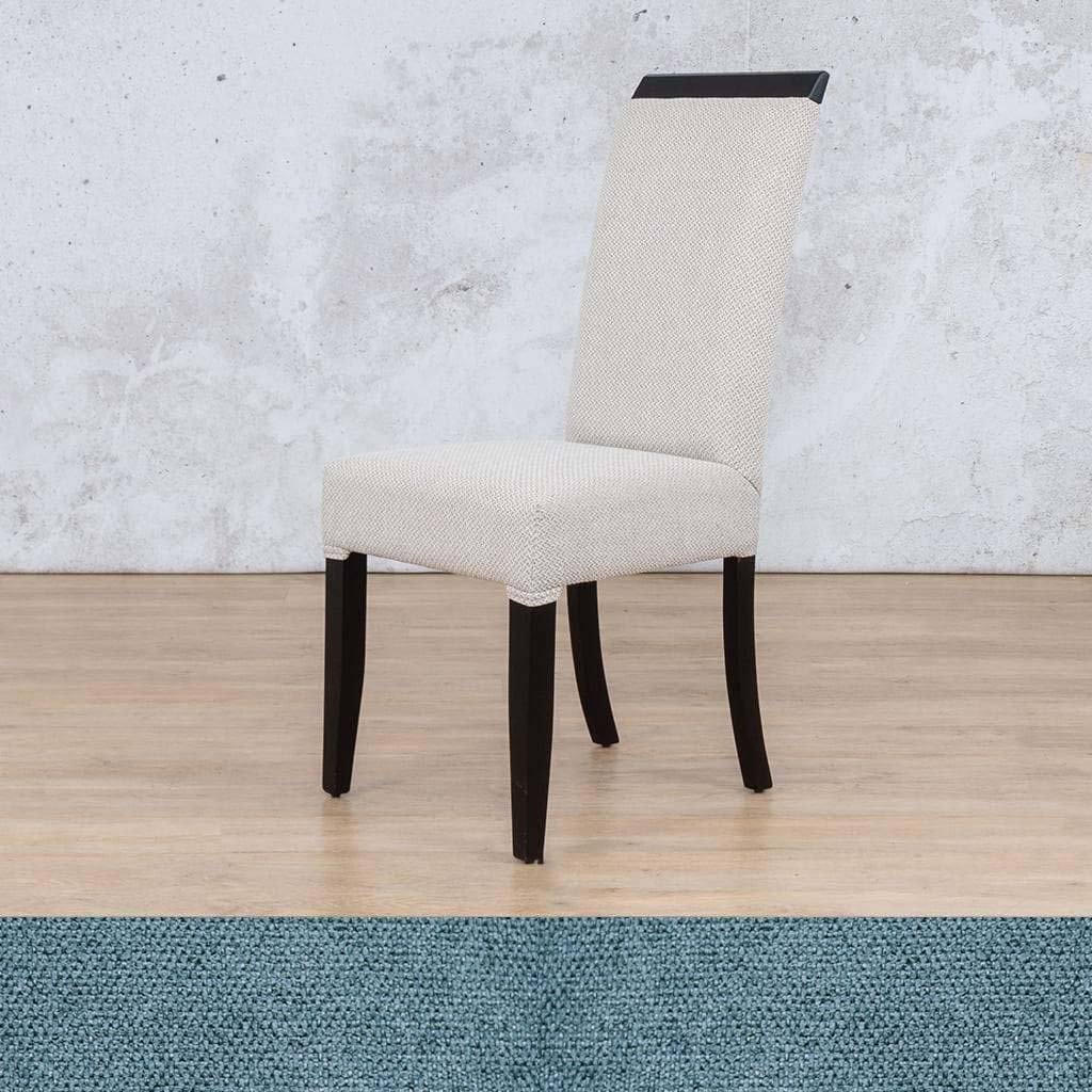 Urban Dark Mahogany Dining Chair Dining Chair Leather Gallery Air Force Blue