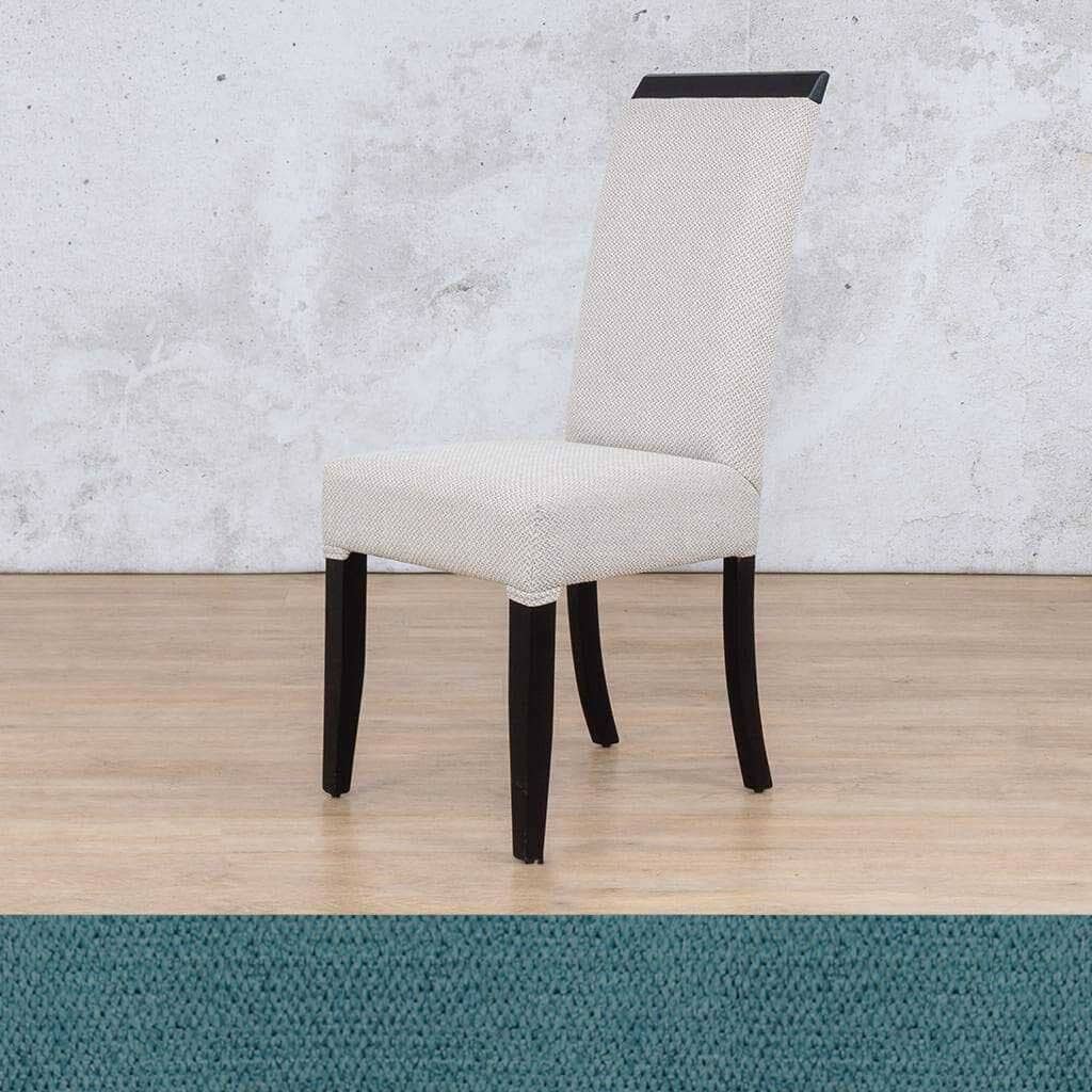 Urban Dining Set - 6 Seater Dining room set Leather Gallery Turquoise