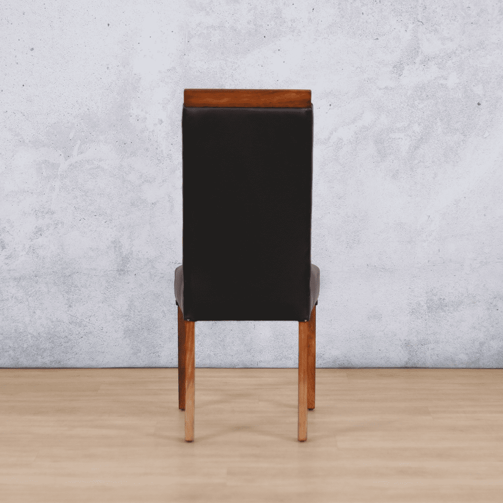 Urban Leather Czar Black Walnut Dining Chair Dining Chair Leather Gallery