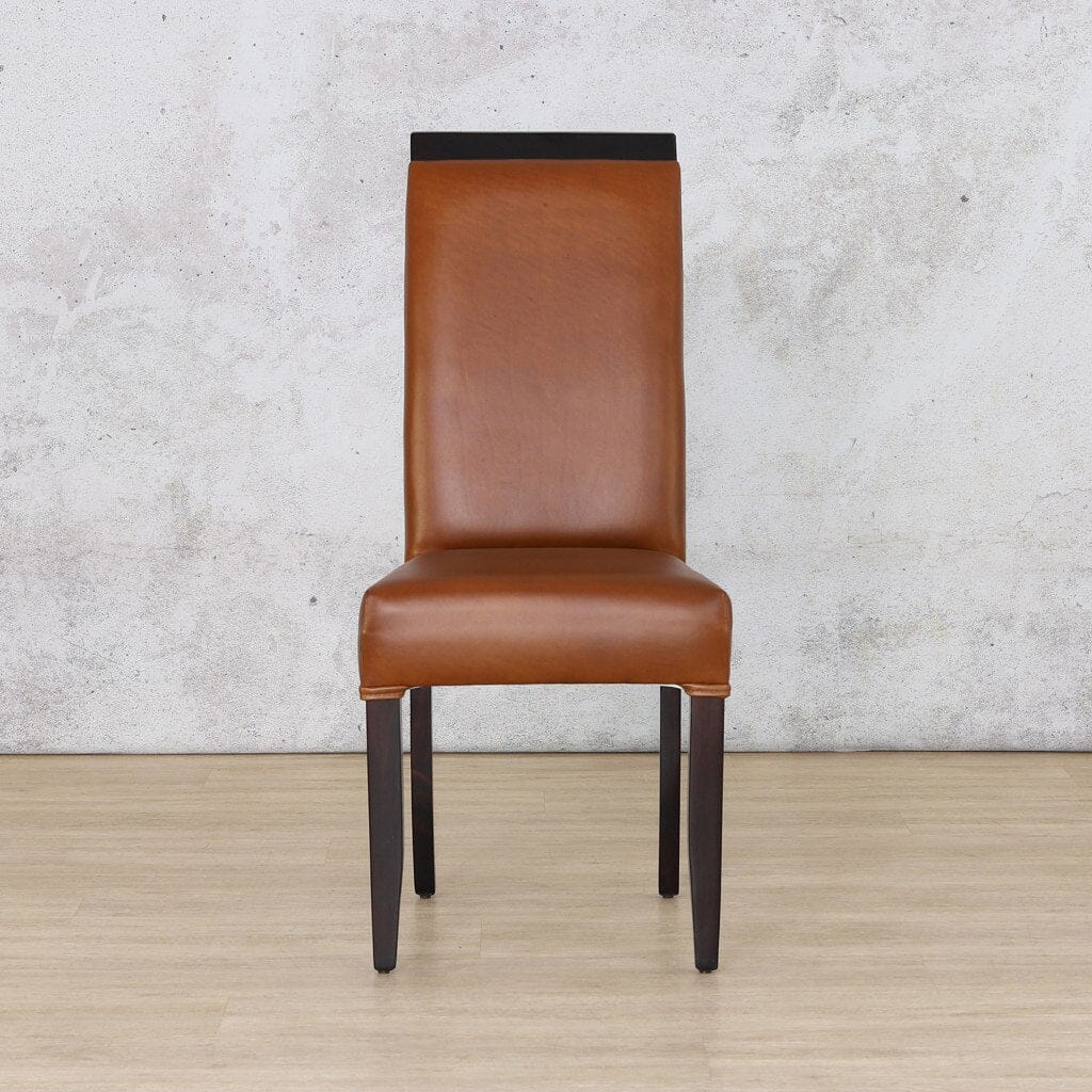 Urban Leather Dark Mahogany Dining Chair Dining Chair Leather Gallery