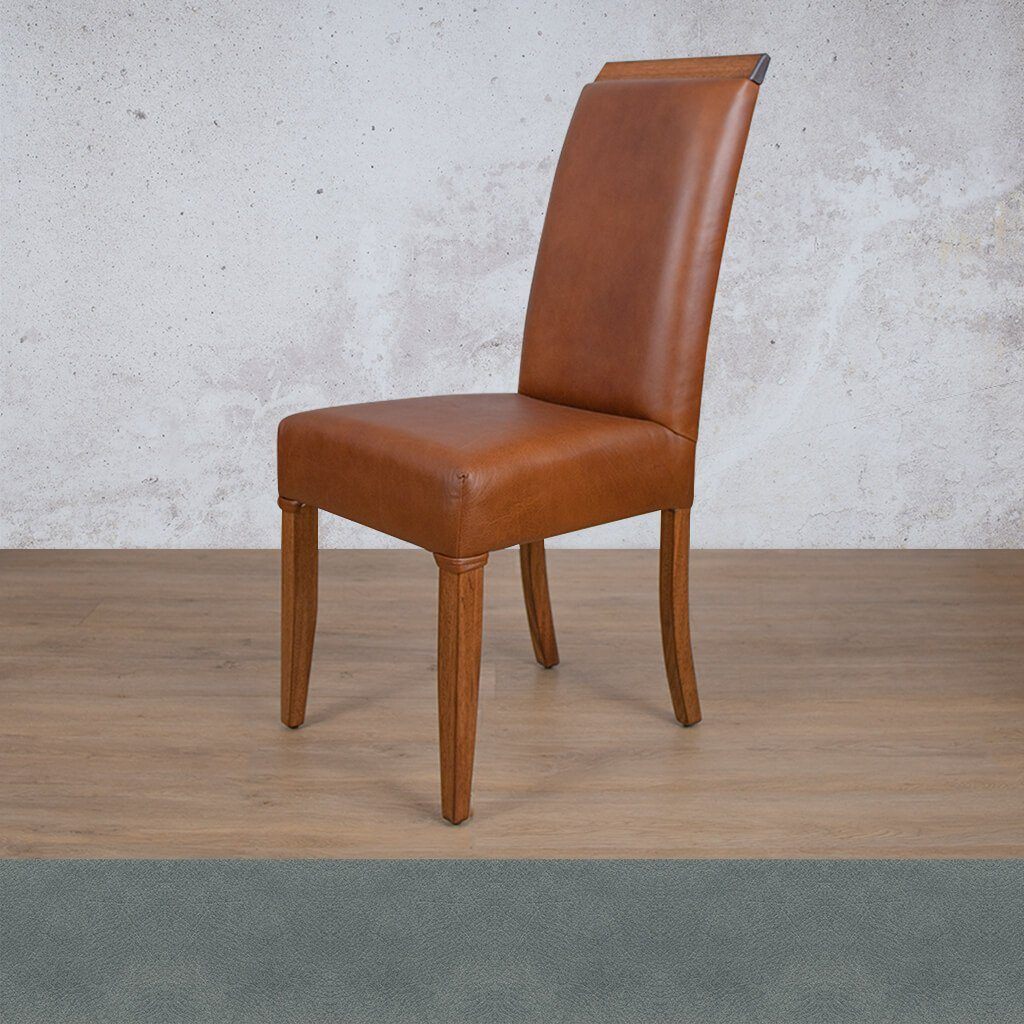 Urban Leather Walnut Dining Chair Dining Chair Leather Gallery Flux Blue