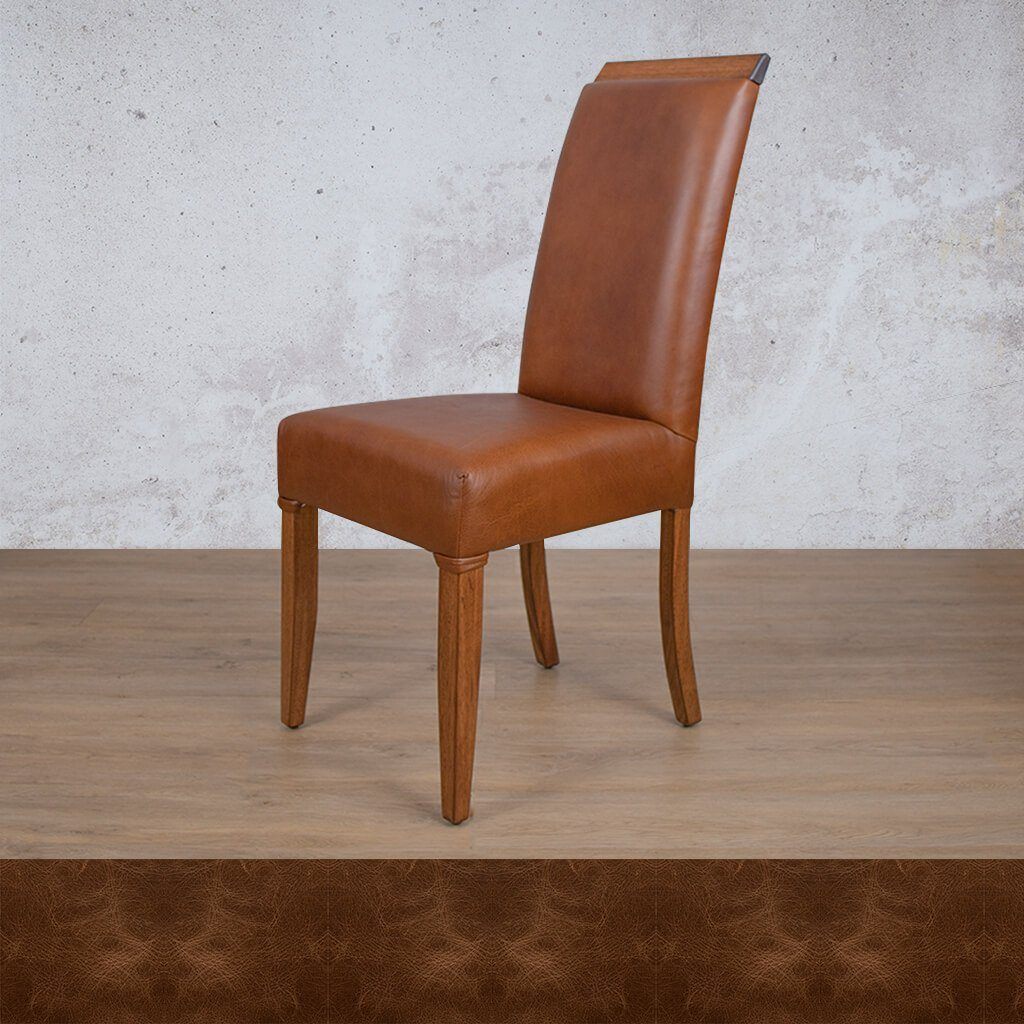 Urban Leather Walnut Dining Chair Dining Chair Leather Gallery Royal Cognac