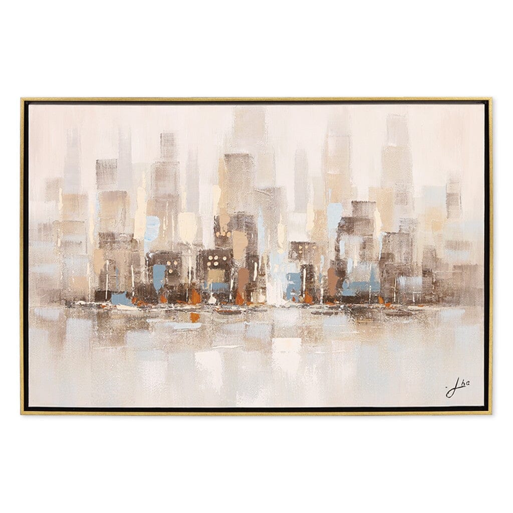 Urban Serenity Painting Leather Gallery 1200 x 800