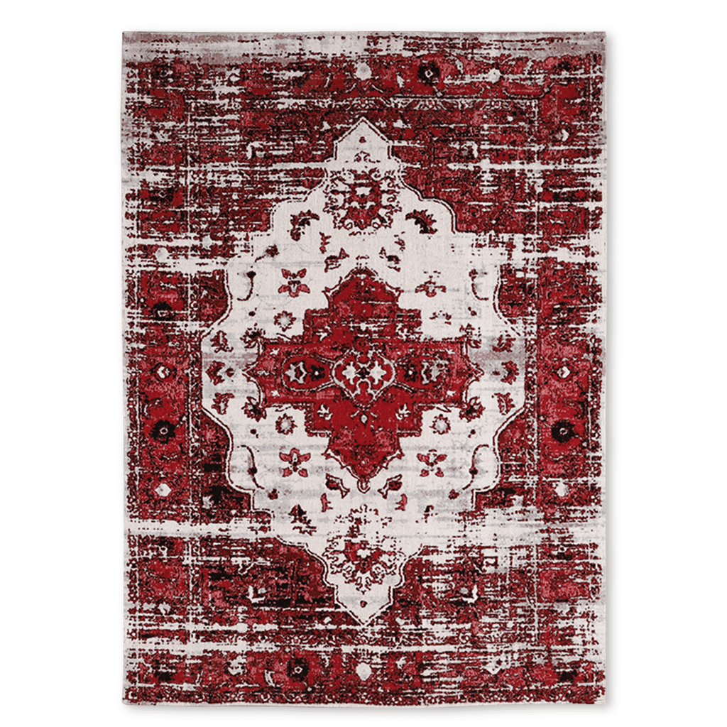 Vintage Alvarez Rug - Vintage Red Carpets Leather Gallery