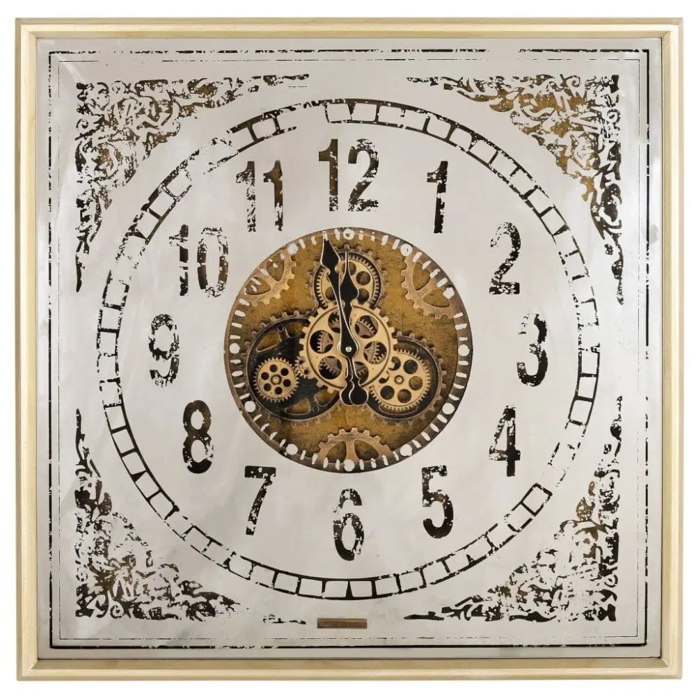 Vintage Gear Clock - Dia 61cm x 6cm - Clock