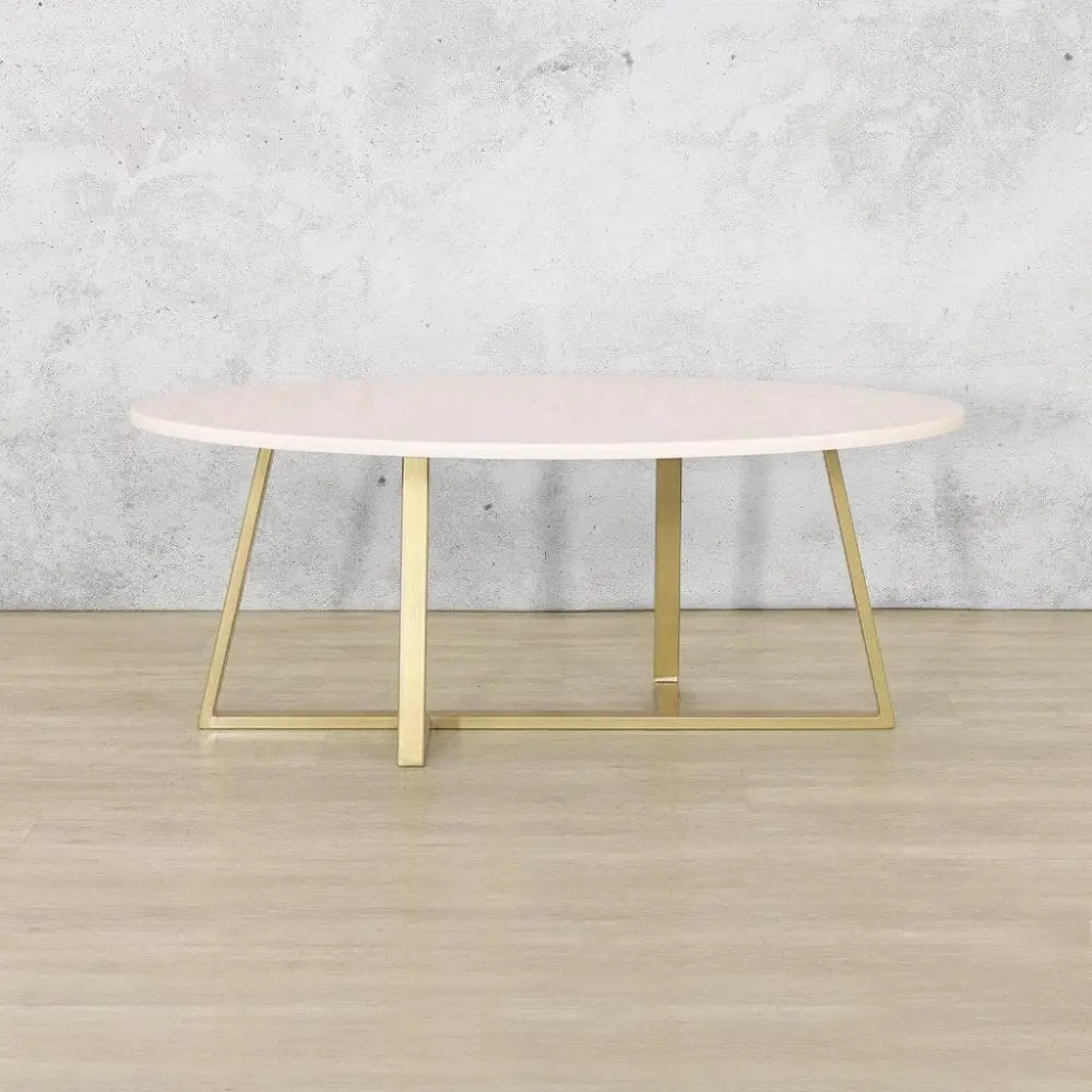 Vogue Coffee Table Rectangular legs - Gold - Coffee Table