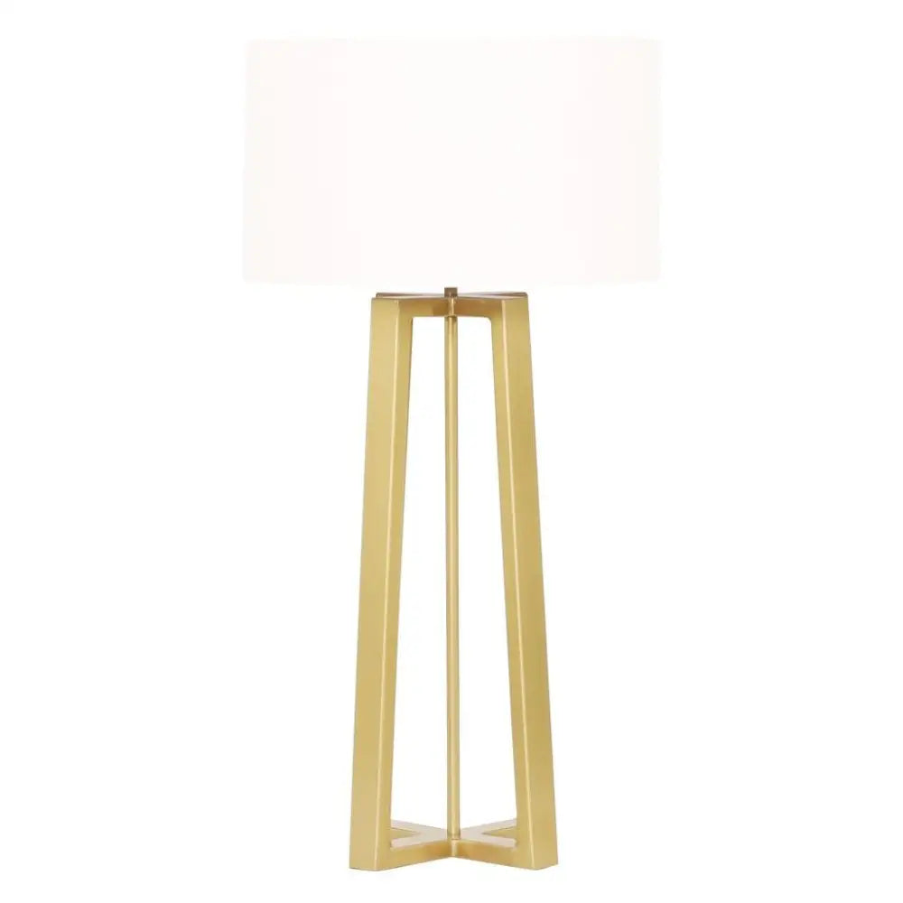 Vogue Table Lamp Rectangular Legs - Gold - Desk Lamp