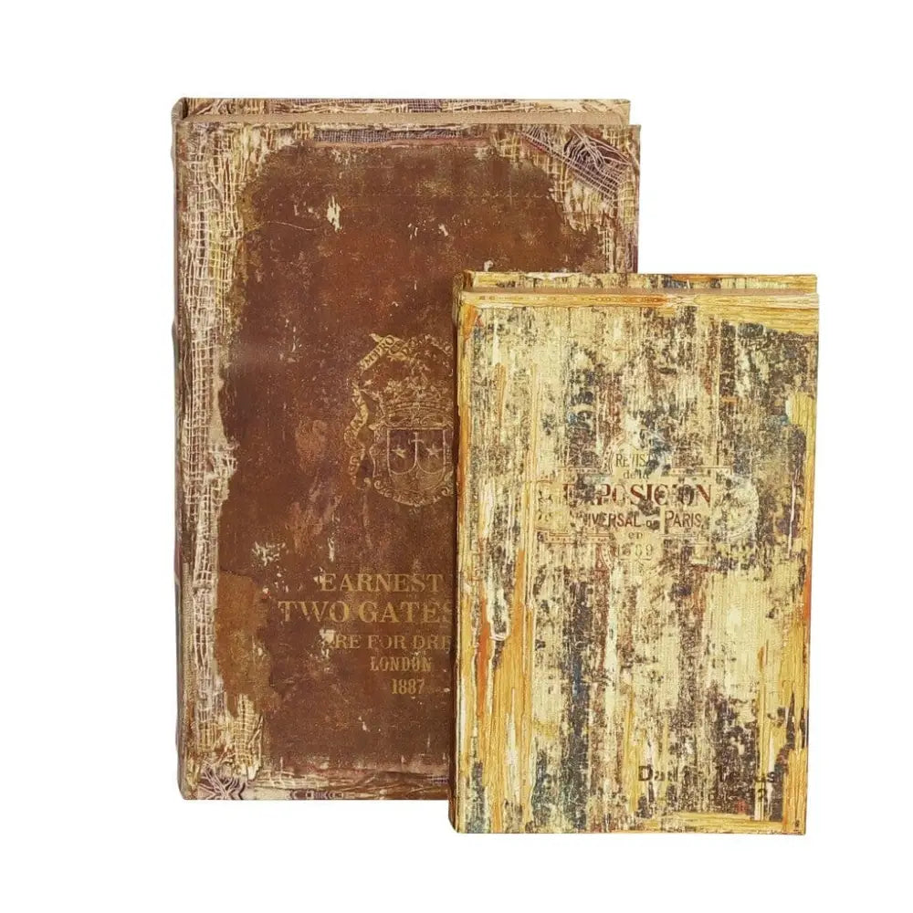 William Files Boxes Set of 2 - II - File Box