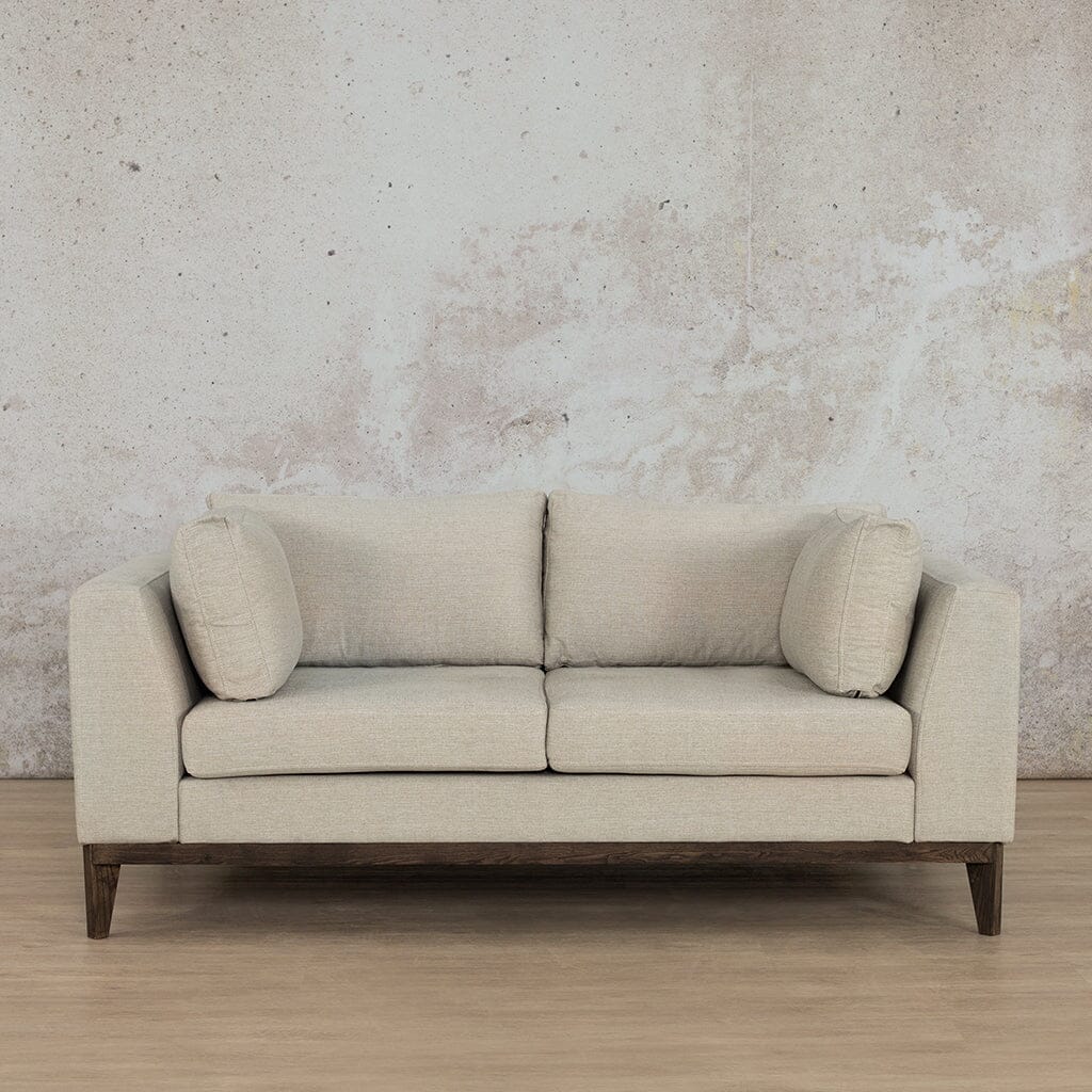 Willow 2-Seater Fabric Sofa Leather Sofa Leather Gallery Oyster