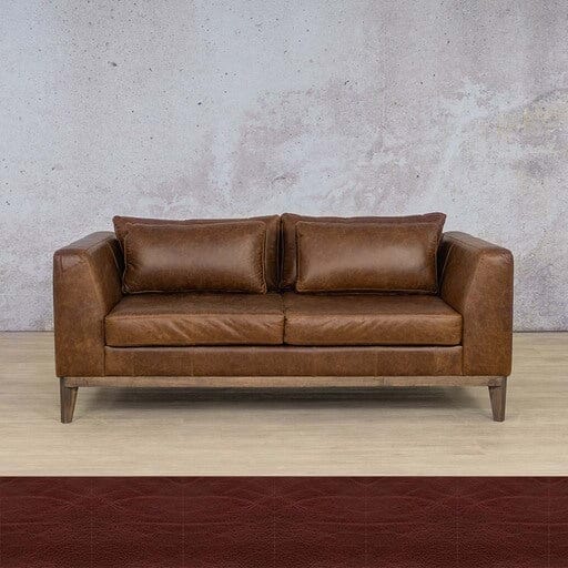Willow 2-Seater Leather Sofa Leather Sofa Leather Gallery Czar Ruby