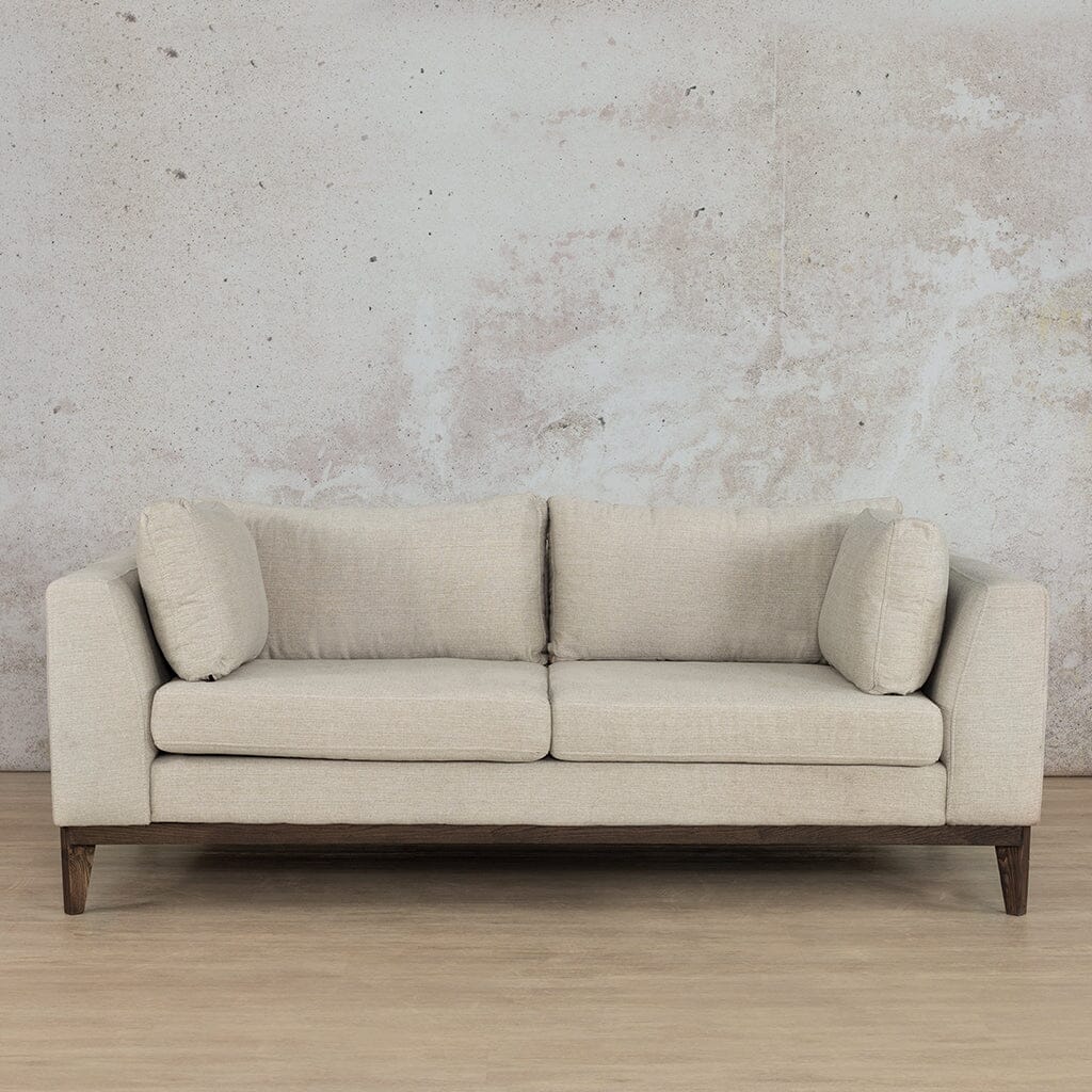 Willow 3-Seater Fabric Sofa Leather Sofa Leather Gallery Oyster