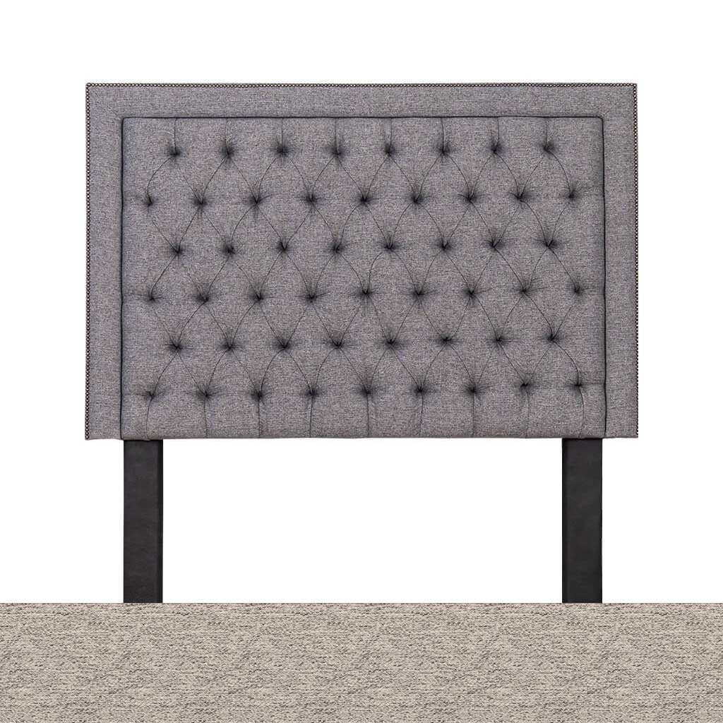 Pebble Fabric Sample | Winston Fabric Headboard | Queen Bedroom Set Leather Gallery | Queen Headboard | Headboards | Modern Headboards | Headboards For Sale | Bedroom Headboard