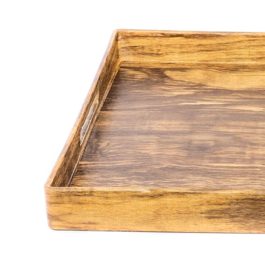 Wooden Drew Tray Trays Leather Gallery