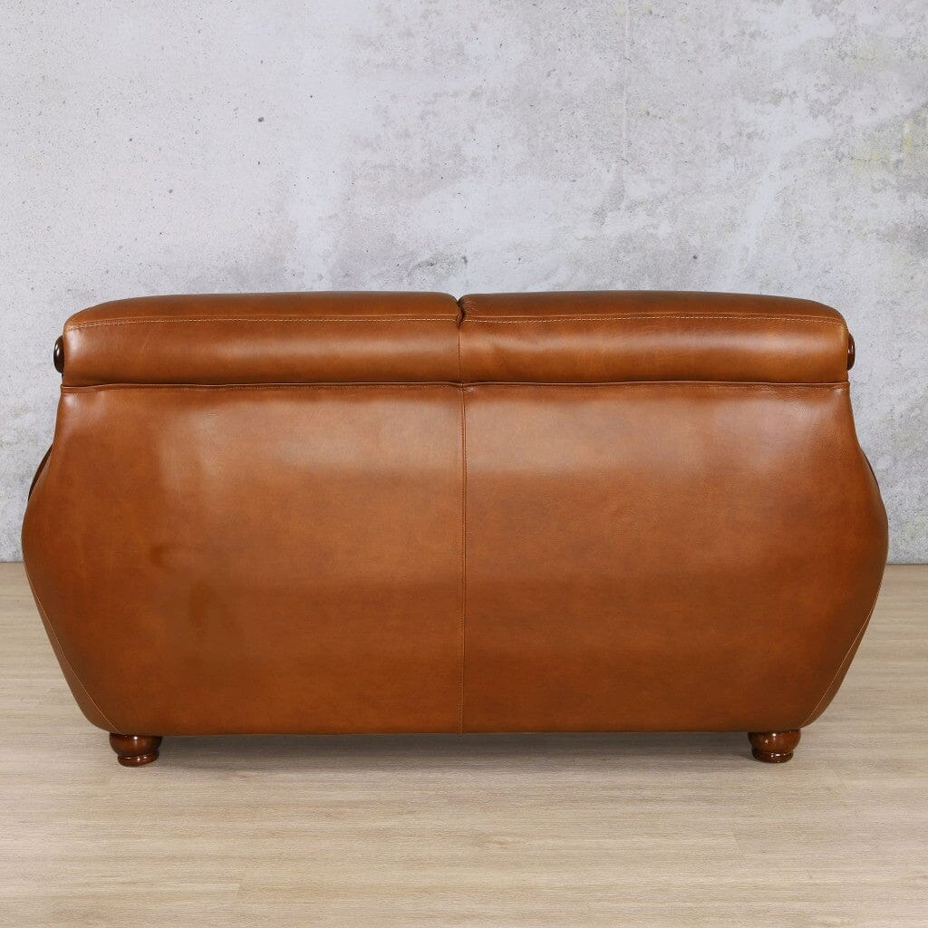 Zuri 2 Seater Leather Sofa Leather Sofa Leather Gallery-czar-pecan