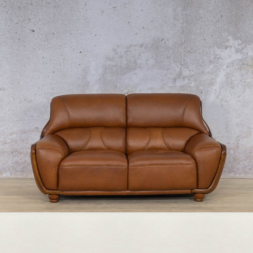 Zuri 2 Seater Leather Sofa Leather Sofa Leather Gallery Czar White