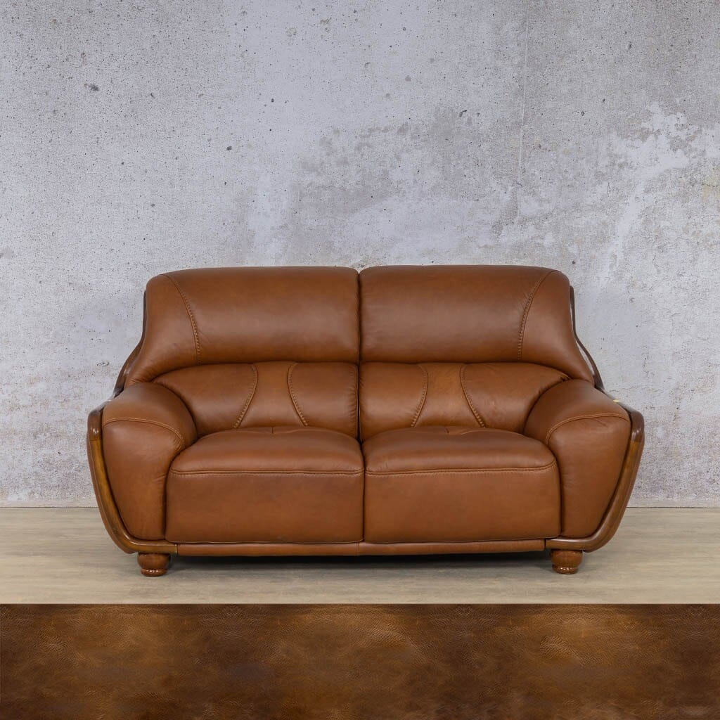 Zuri 3+2+1 Leather Sofa Suite Leather Sofa Leather Gallery Royal Walnut