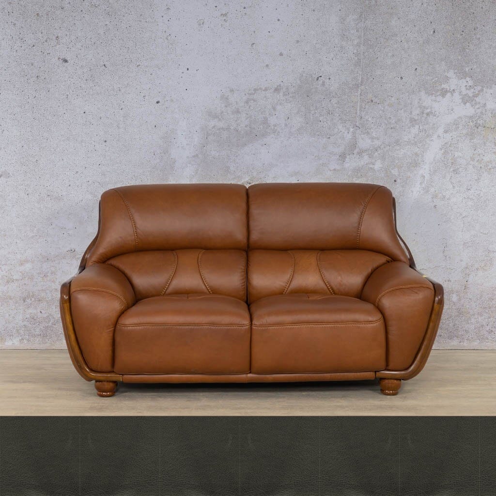 Zuri 3 Seater Leather Sofa Leather Sofa Leather Gallery czar anthracite