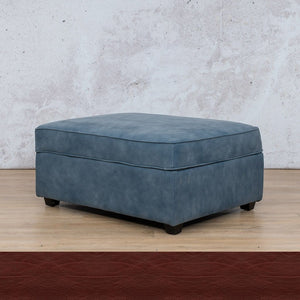 Arizona Leather Ottoman Leather Sofa Leather Gallery Czar Ruby WAREHOUSE COLLECTION - PINETOWN OR NORTHRIDING Full Foam