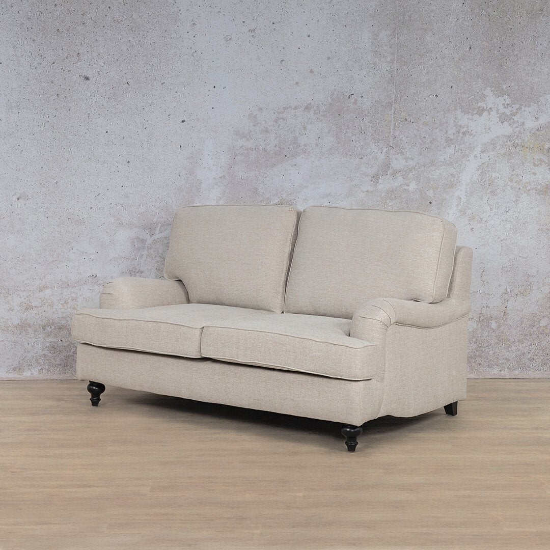 Liberty Fabric 2 Seater Sofa Fabric Sofa Leather Gallery Oyster 