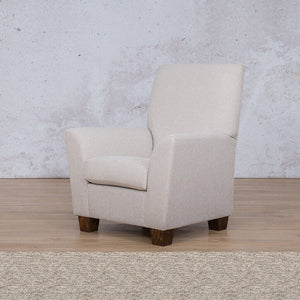 Lily Fabric Armchair Fabric Armchair Leather Gallery Pebble 