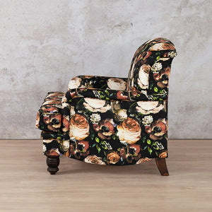 Samara Occasional Chair - Summer Fabric Armchair Leather Gallery 