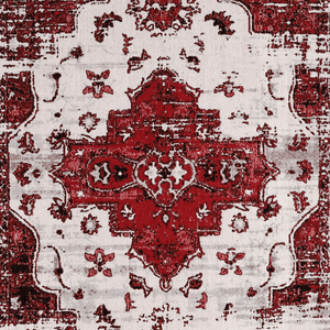 Vintage Alvarez Rug - Vintage Red Carpets Leather Gallery 