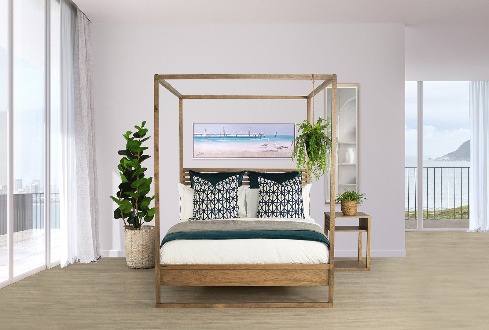 Wood or metal: the better bed frame