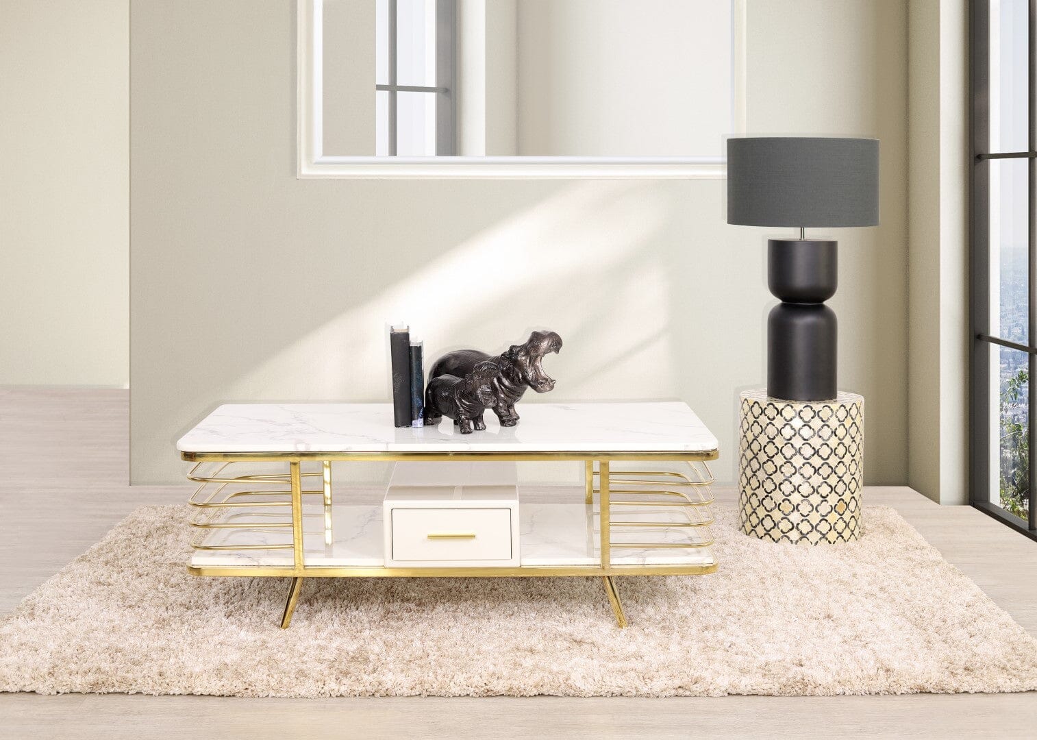 Elevate Your Space: Unveiling the Allure of Metallic Accents in Furniture for a Luxe Look